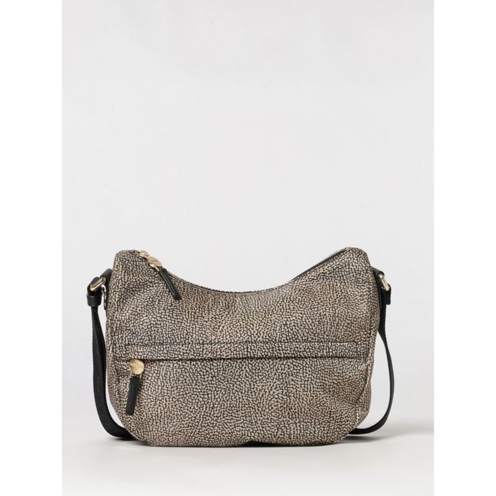 Borbonese Women Luna Polka Dot Recycled Nylon Borbonese Crossbody Bag
